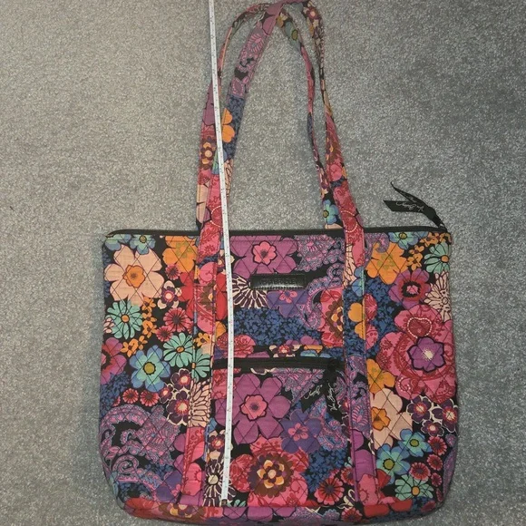Vera Bradley Tote Bag - Floral Fiesta - Picture 8 of 8